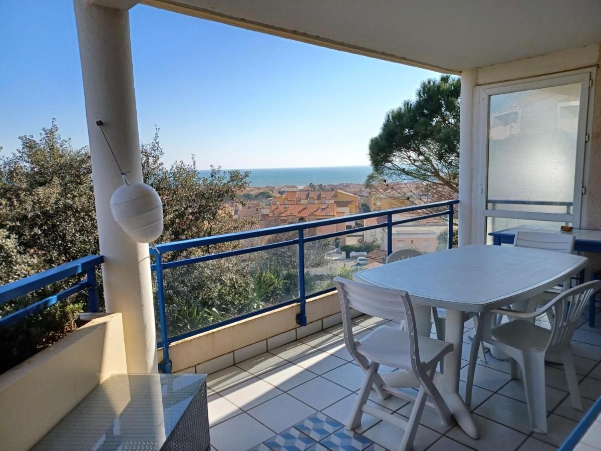 Plain-Pied, Terrasse, Piscine, Pleine Vue Mer, Plage A 6' A Pied, Parking, Wifi Fleury  Exterior photo